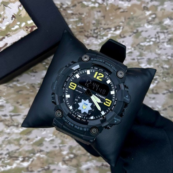 Patriot 003BKPO Поліція Чорні + Коробка.