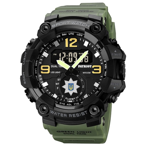 Patriot 003AGPO Поліція Зелені + Коробка