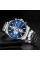 Curren 8368 Silver-Blue-Silver