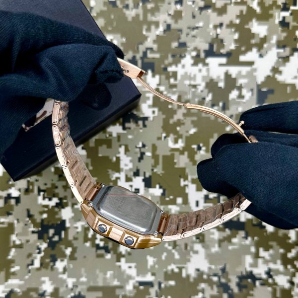 Годинник наручний Patriot 011RGUAGD Тризуб золото Рожеве Золото + Коробка.