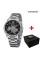 Часы наручные Awarder 022 Де би не був Silver-Black Automatic Metall