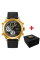 Годинник наручний Patriot 017GDBK Тризуб золото Gold-Black.