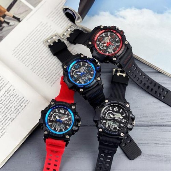 Годинник наручний Skmei 1283 Black-Red