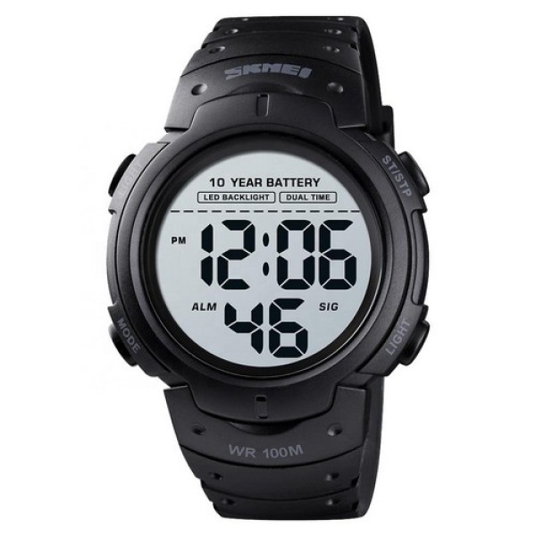 Годинник наручний Skmei 1560 Black-Gray
