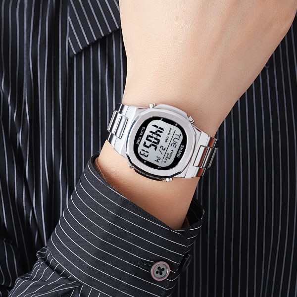 Годинник наручний Skmei 2004SIWT Silver-White