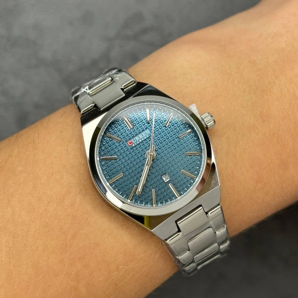 Curren 8439L Silver-Gold-Green