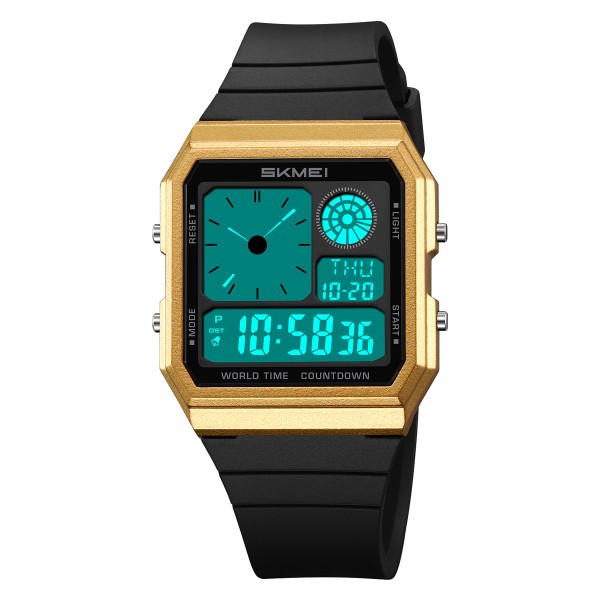 Годинник наручний Skmei 2347BKGD Gold-Black