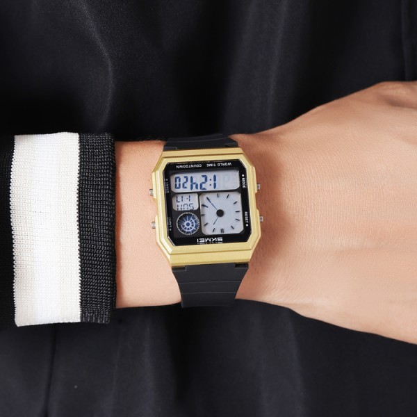 Годинник наручний Skmei 2347BKGD Gold-Black