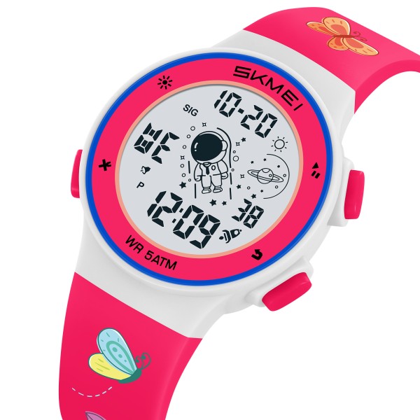 Годинник наручний Skmei 2267PKBT Batterfly Rouse-Red