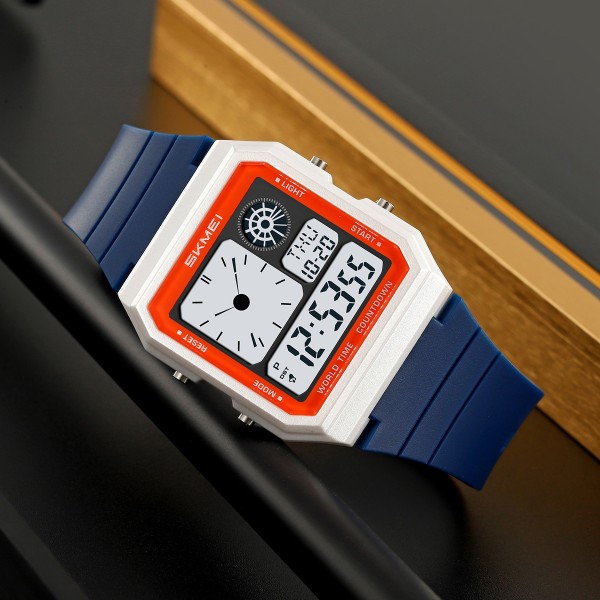 Годинник наручний Skmei 2347WTBU Blue-White