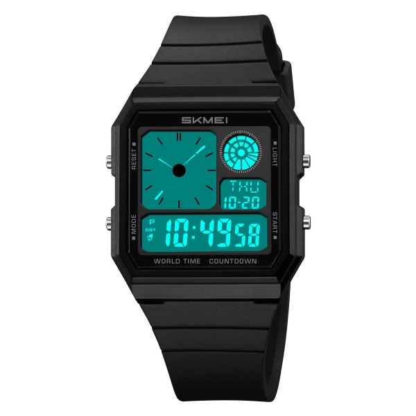 Годинник наручний Skmei 2347BKWT Black-White
