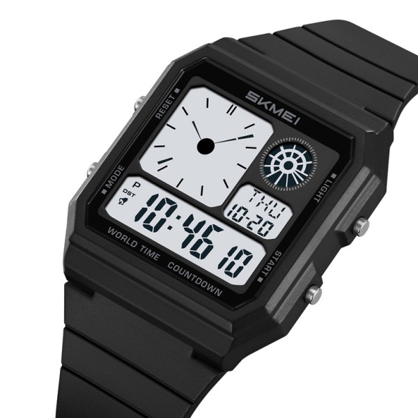 Годинник наручний Skmei 2347BKWT Black-White