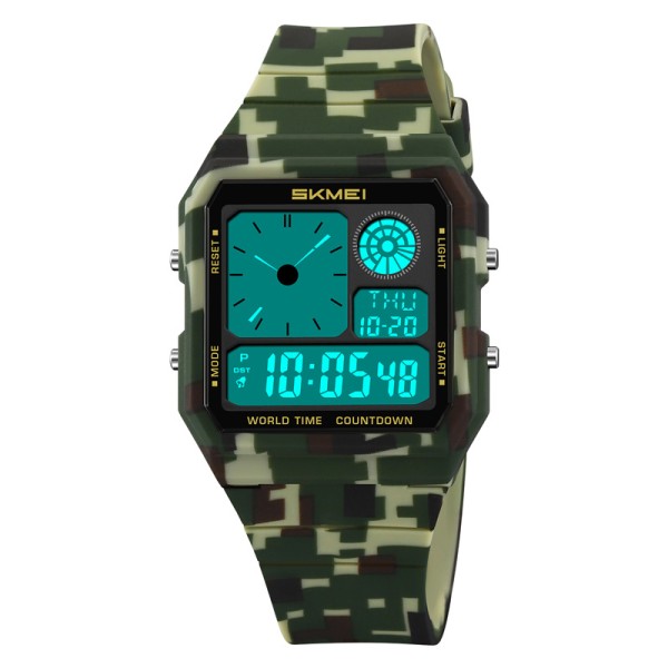 Годинник наручний Skmei 2347CMAG Camo Green