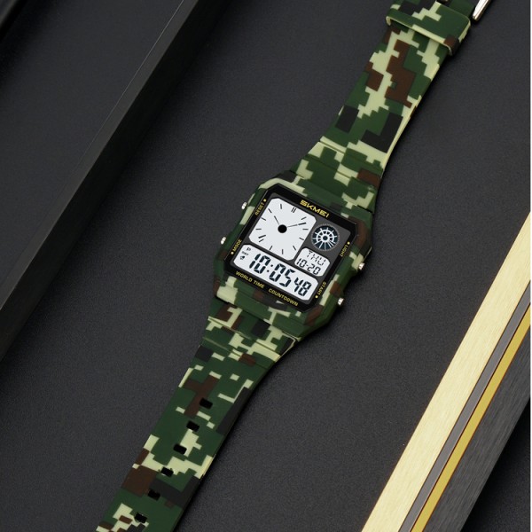 Годинник наручний Skmei 2347CMAG Camo Green