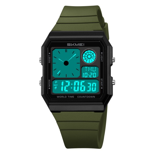 Годинник наручний Skmei 2347AG Army Green