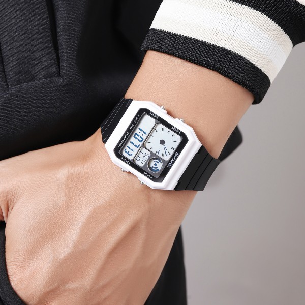 Годинник наручний Skmei 2347WTBK White-Black