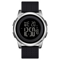 Годинник наручний Skmei 1502SI Black-Silver