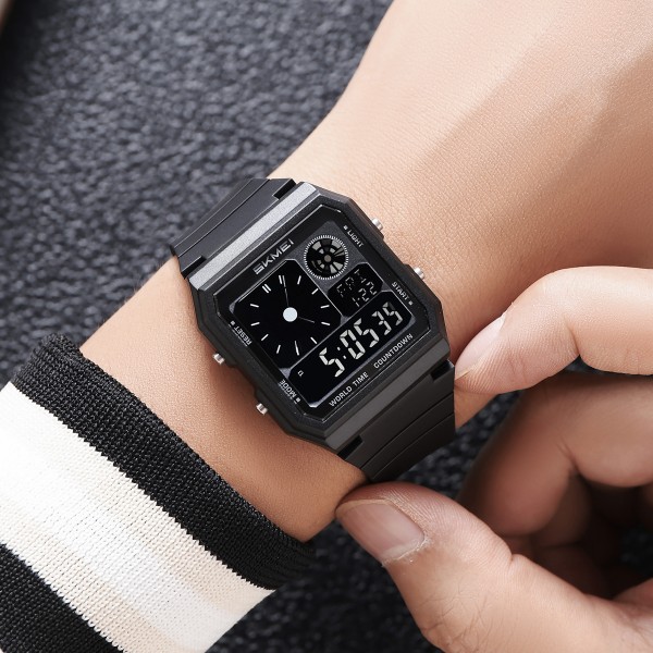 Годинник наручний Skmei 2347BKBK All Black