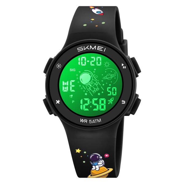 Годинник наручний Skmei 2267BKAT Astronaut-Black