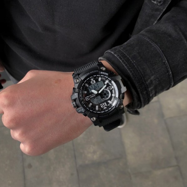 Годинник наручний Skmei 1283 All Black.