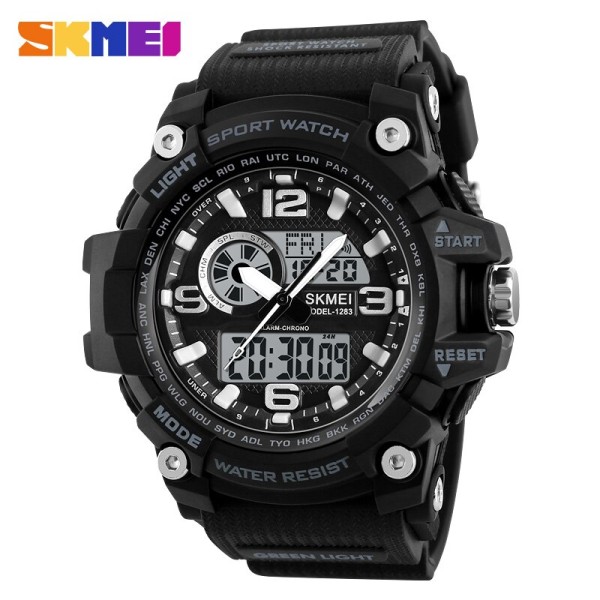 Годинник наручний Skmei 1283 All Black.