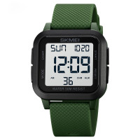 Годинник наручний Skmei 1894 Black-Military Wristband