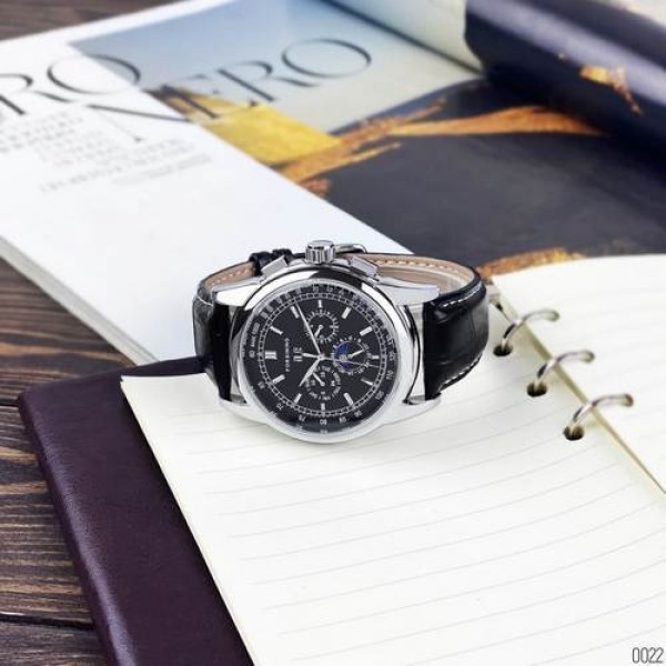 Forsining 319 Black-Silver-Black