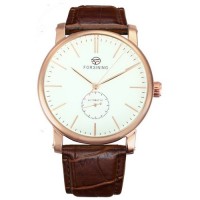 Forsining 8214 Gold-White-Brown