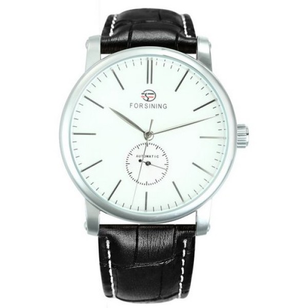 Forsining 8214 Silver-White-Black