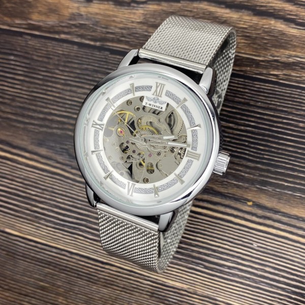 Forsining 8173 Silver-White Steel