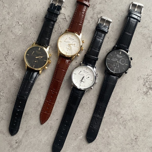 Годинник наручний Forsining 6916 Gold-Black