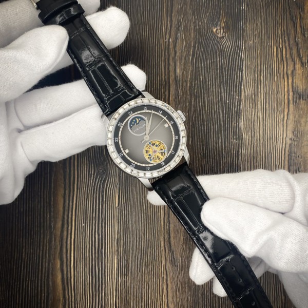 Годинник наручний Forsining 8257 Silver-Black