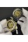 Годинник наручний Forsining 8173 Gold-Black Leather
