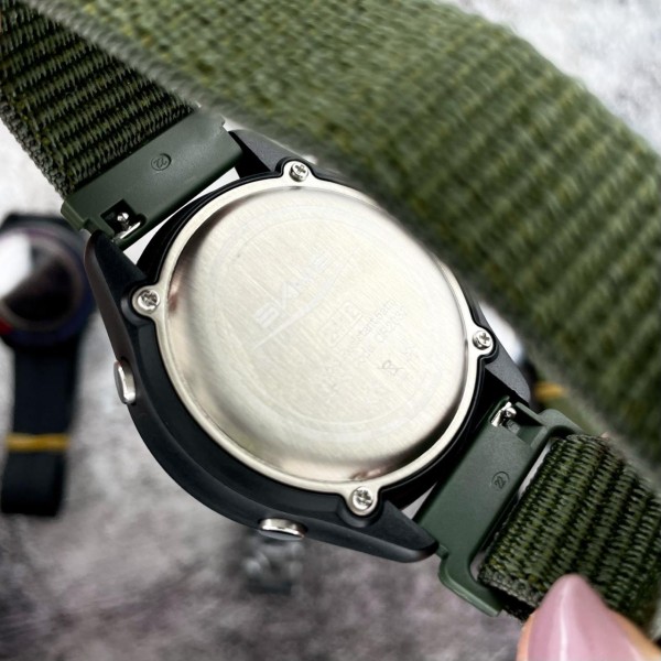 Годинник наручний Skmei 2412NAG Army Green Nylon