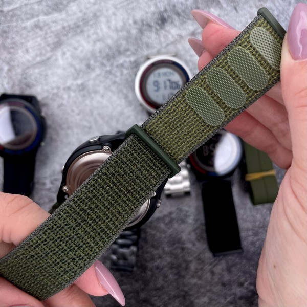Годинник наручний Skmei 2412NAG Army Green Nylon