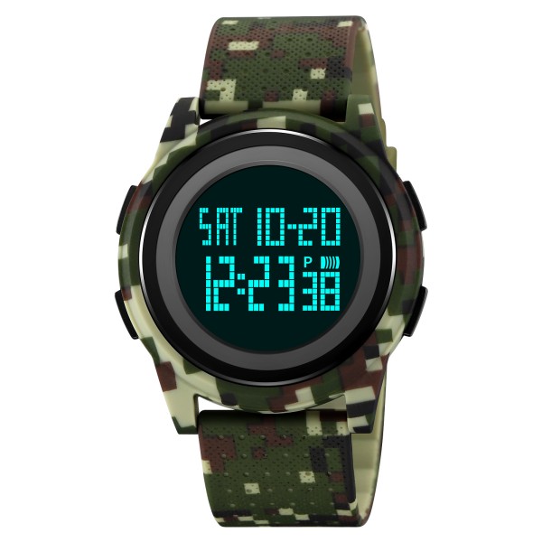 Годинник наручний Skmei 2378CMAG Camo Army Green