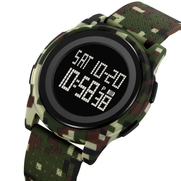 Годинник наручний Skmei 2378CMAG Camo Army Green