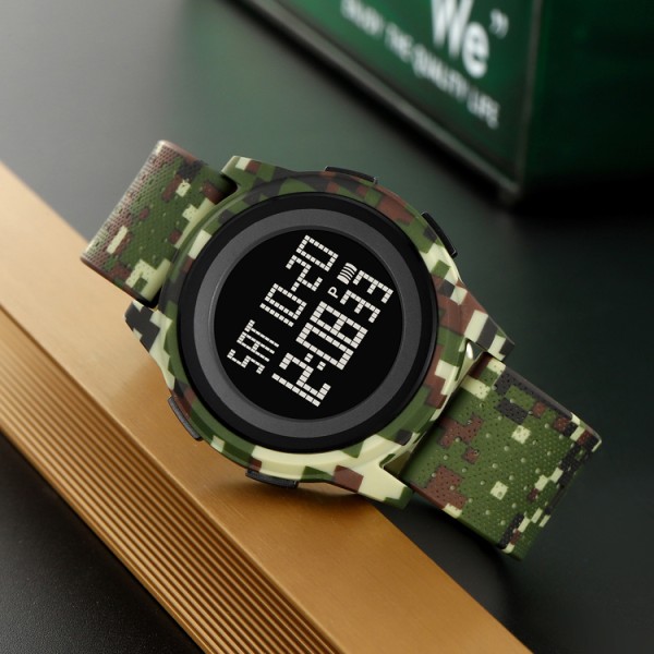Годинник наручний Skmei 2378CMAG Camo Army Green