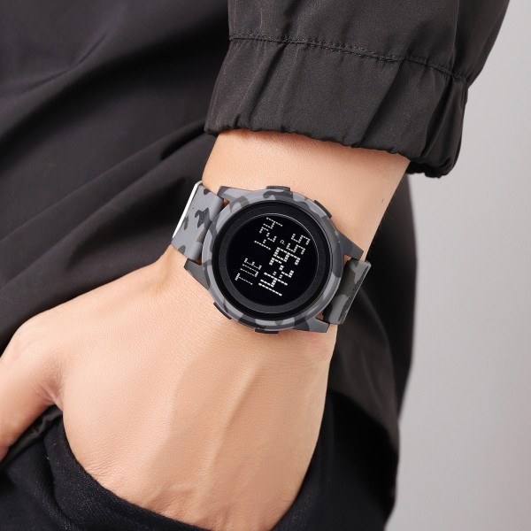 Годинник наручний Skmei 2378CMGY Camo Gray