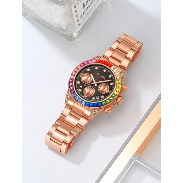 Годинник наручний Skmei 2352RGBK Rose Gold-Black