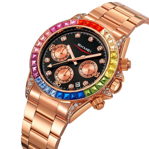 Годинник наручний Skmei 2352RGBK Rose Gold-Black
