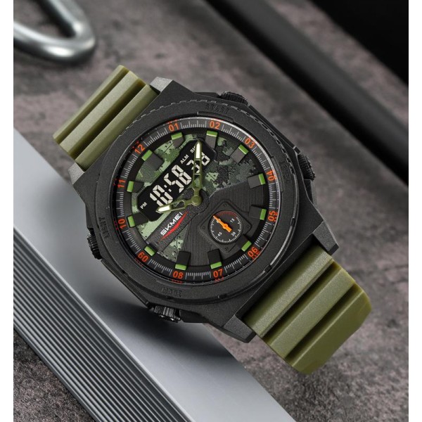 Годинник наручний Skmei 2355AG Army Green