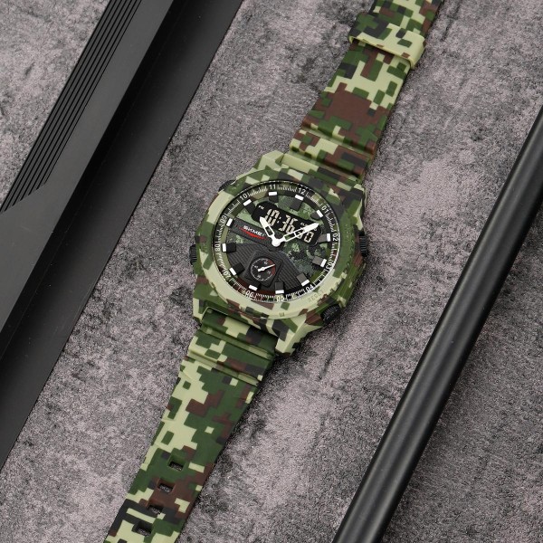Годинник наручний Skmei 2355CMGN Camo Green