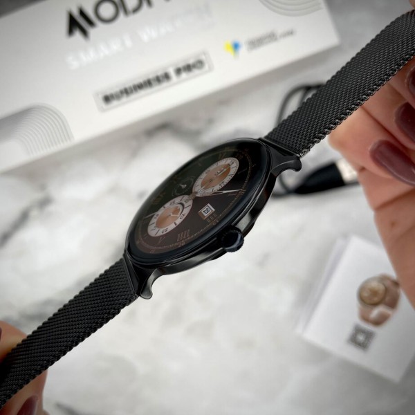 Смарт-годинник Modfit Business Pro Black Mesh