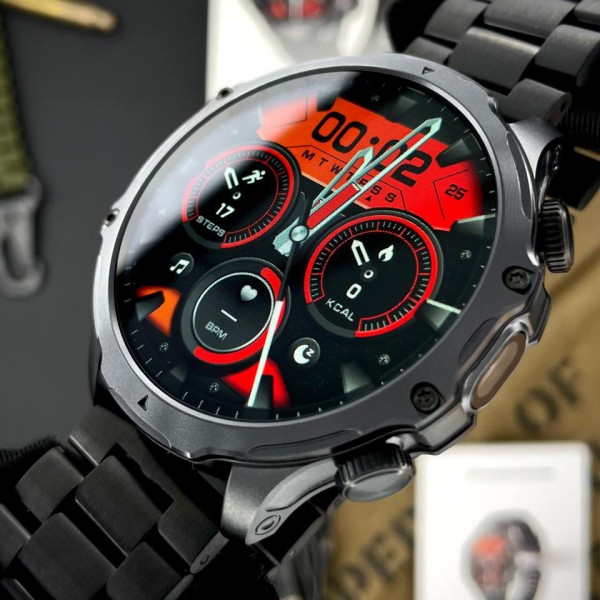 Смарт-часы Modfit Tactic Blaze Black Steel