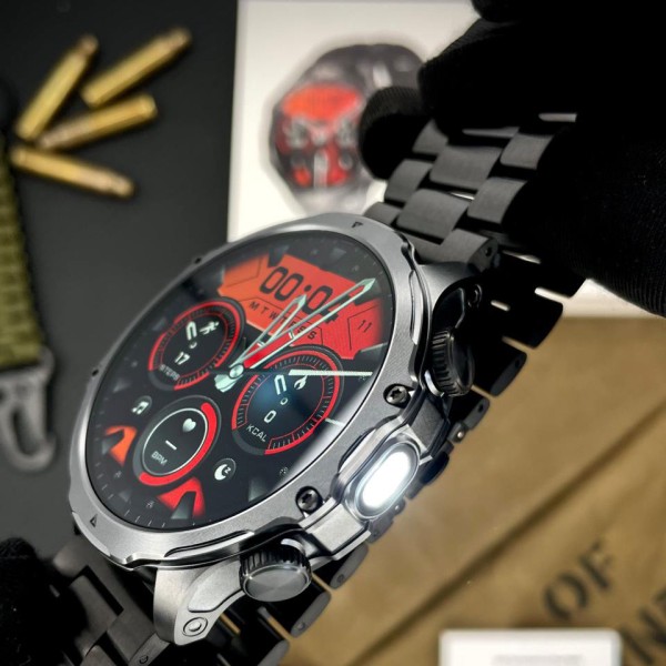 Смарт-часы Modfit Tactic Blaze Black Steel