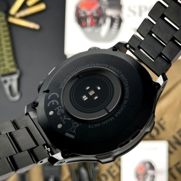 Смарт-часы Modfit Tactic Blaze Black Steel