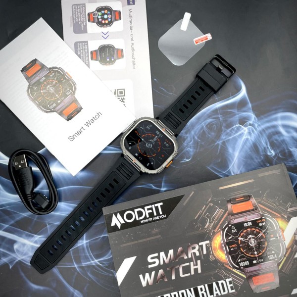Смарт-годинник Modfit Carbon Blade Black
