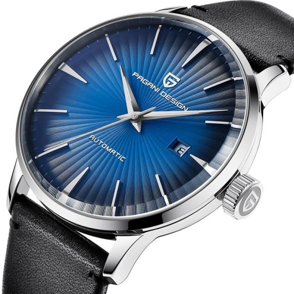 Годинник наручний Pagani Design PD-2770 Silver-Blue-Black