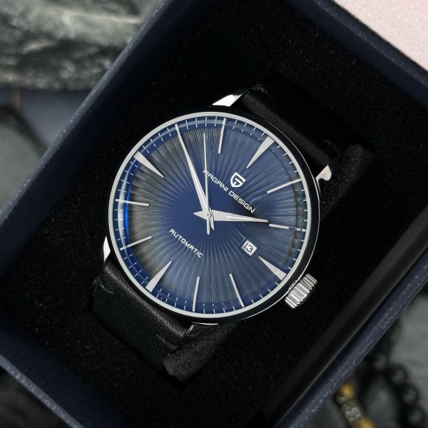 Годинник наручний Pagani Design PD-2770 Silver-Blue-Black